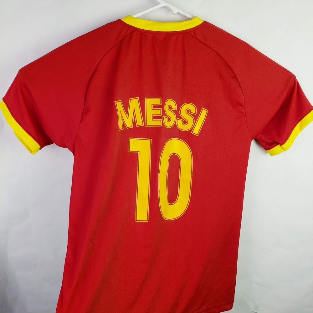 FCB Unicef Messi #10 Futball/Soccar Jersey sz L - Picture 3 of 3
